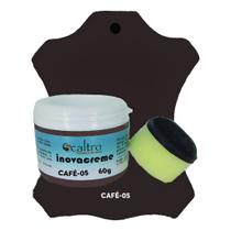 Creme Renovador Couro Liso Inovacreme Com Esponja 60g.