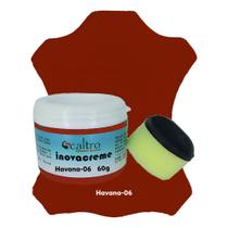 Creme Renovador Couro Liso Inovacreme Com Esponja 60g. Creme Renovador Couro Liso Inovacreme Com Esponja 60g.