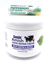 Creme reparador de mãos Smith Amish 133ml com protetor labial orgânico