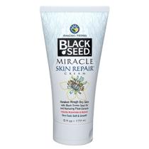 Creme reparador de pele Amazing Herbs Black Seed 180 ml com vitamina E