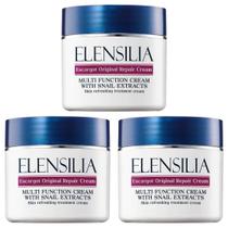 Creme Reparador Facial Elensilia Escargot 50g Kit com 3 Creme Reparador Facial Elensilia Escargot 50g Kit com 3