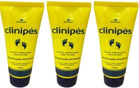 Creme restaurador para os pés clinipés 150 gr demazon kit 3 und Creme restaurador para os pés clinipés 150 gr demazon kit 3 und