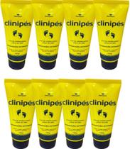 Creme restaurador para os pés clinipés 150 gr demazon kit 8 und