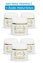 Creme Risotex Antissinais , Clareador e Hidratante Original 40g Kit C/6 un