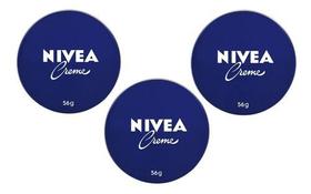 Creme Rosto Corpo Nivea Hidratante Intenso 56g 3 Unidades