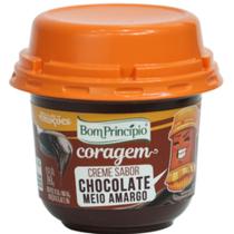 Creme sabor Chocolate Meio Amargo 140g Bom Princípio