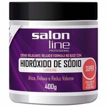 Creme Salon Line Hidróxido de Sódio Regular 400g
