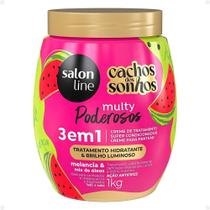 Creme Salon Line Multy Poderosos Melancia E Mix De Óleos 1Kg