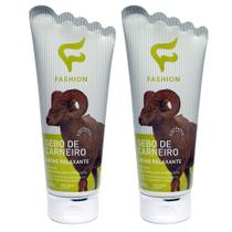Creme Sebo de Carneiro Relaxante 200ml Fashion Kit 2 Frascos