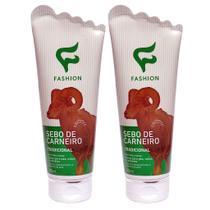 Creme Sebo de Carneiro Tradicional 200ml Fashion Kit 2 Frascos Creme Sebo de Carneiro Tradicional 200ml Fashion Kit 2 Frascos