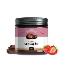 Creme Sensação/Chocolate com Morango - Pote 450G Nutríssima