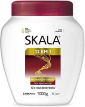 Creme Skala 12 em 1 Restauração e Brilho 1000g Creme Skala 12 em 1 Restauração e Brilho 1000g