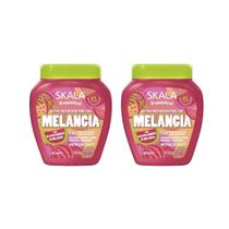 Creme Skala 1Kg 2 X 1 Pentear E Hidratar Melancia -Kit C/2Un