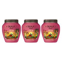 Creme Skala 1kg 2em1 Cacau - Kit C/ 3un