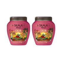 Creme Skala 1Kg 2Em1 Cacau - Kit Com 2Un