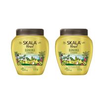 Creme Skala 1Kg Banana E Bacuri-Kit C/2Un