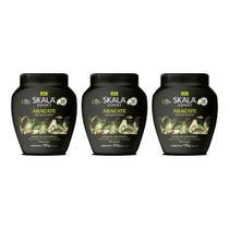 Creme Skala 1Kg Bomba Abacate-Kit C/3Un