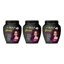 Creme Skala 1Kg Divina Cor-Kit C/3Un