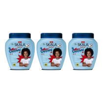 Creme Skala 1Kg Mais Crespinhos-Kit C/3Un