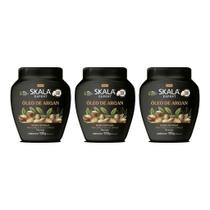 Creme Skala 1Kg Oleo De Argan-Kit C/3Un