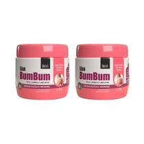 Creme Soft Hair 120G Lisa Bumbum Bio Soft - Kit Com 2Un