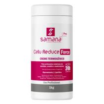 Creme Termogênico Cellu Reduce Force - 1kg - Samana