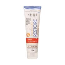 Creme Tratamento Capilar Finalizador Hair Remedy Restore Knut 130gr Creme Tratamento Capilar Finalizador Hair Remedy Restore Knut 130gr