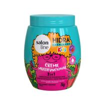 CREME TRATAMENTO MULTIFUNCIONAL SALON LINE HIDRA CACHINHOS KIDS 1KG - Hidratação e Definição CREME TRATAMENTO MULTIFUNCIONAL SALON LINE HIDRA CACHINHOS KIDS 1KG - Hidratação e Definição