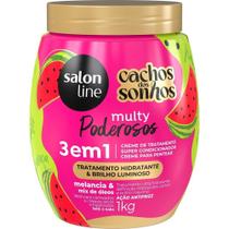 Creme Tratamento Salon Line Cachos Sonhos Melancia 3 em 1 Multy Poder 1 Kg Creme Tratamento Salon Line Cachos Sonhos Melancia 3 em 1 Multy Poder 1 Kg