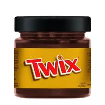 Creme twix chocolate com caramelo com pedaços biscoito 200g