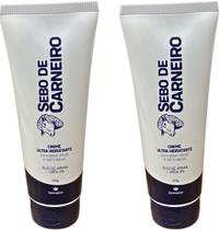 CREME ULTRA HIDRATANTE SEBO DE CARNEIRO ARGAN +URÉIA 200gr DEMAZON KIT 2und