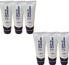 CREME ULTRA HIDRATANTE SEBO DE CARNEIRO ARGAN +URÉIA 200gr DEMAZON KIT 6und