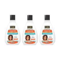 Creme Umidificante Ouribel Argan 390Ml - Kit Com 3Un