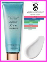 Creme Victorias Secret Aqua Kiss Shimmer Hidratante Corporal Perfumado 236ml Original