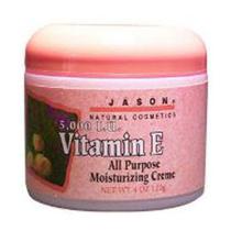 Creme Vit E Jason Natural Products - 4 Unidades (4 fl oz cada)