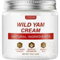 Creme ZIIDII Wild Yam Natural Balancing 120mL para mulheres