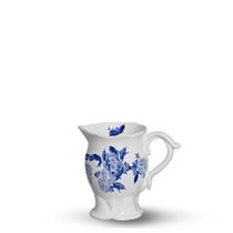 Cremeira de Cerâmica Arara Floral Azul 300ML - Scalla
