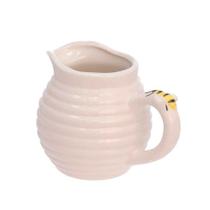 Cremeira de Porcelana Bee Branco 210ml Hauskraft
