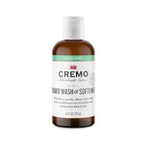 Cremo de lavagem facial e barba Wild Mint 180 ml para cabelos grossos