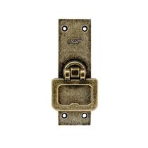 Cremona Retangular Zamak Ouro Velho 8370 - Loth Cremona Retangular Zamak Ouro Velho 8370 - Loth