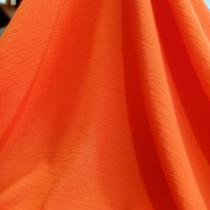 Crepe Dunas Liso Laranja 1,00 m x 1,50 m