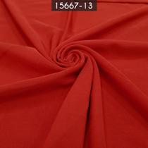 Crepe Roma 92% Poliester 8% Elastano Vermelho