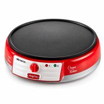 Crepeira ariete party time retrô 28cm antiaderente 1000w vermelho 220v 00c020200arbr