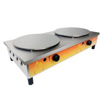 Crepeira Inox 2 Discos 80x45 CP2 Metalmaq