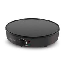 Crepeira Panquequeira Omeleteira Teflon Antiaderente Com Espatulas Aquecimento Rápido 1000w 110v