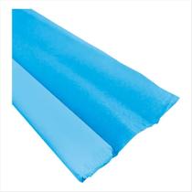 Crepom simples Ridet 48cmx2m azul claro unidade Crepom simples Ridet 48cmx2m azul claro unidade
