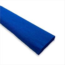 Crepom simples Ridet azul escuro 48cmx2m unidade Crepom simples Ridet azul escuro 48cmx2m unidade