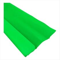 Crepom simples Ridet verde folha 48cmx2m unidade Crepom simples Ridet verde folha 48cmx2m unidade