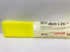 Crepom simples Vmp 48cmx2m amarelo
