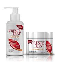 Crescetrat Leave In E Hidratação Para Queda De Cabelo